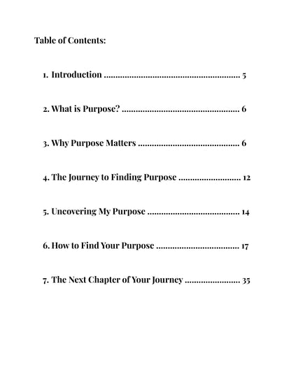 Live With Purpose: A Guide to Finding Your True Path